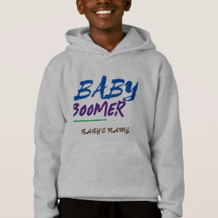 Utformningen av anpassade Baby Boomer Namn är stor T Shirt