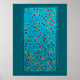 Utformningsområde för speltavla Matta Poster