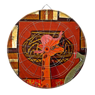 Utforska afrikansk : Giraffe Art i Marvin Hat Piltavla