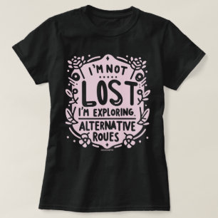 Utforska alternativa rutter Söt damt-shirt T Shirt