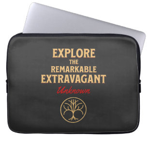 Utforska anmärkningsvärd extravagant okänd offert laptop fodral