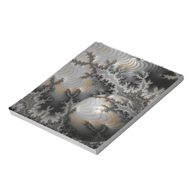 Utforska Anteckningsblocket Mandelbrot Realm Anteckningsblock (Roterad)