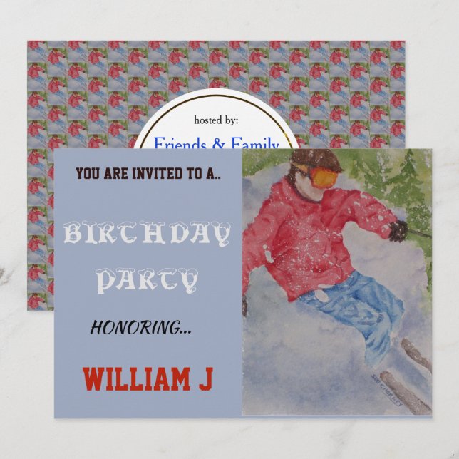 UTFORSKA BACKÅKARE INBJUDNINGAR (Fram/baksida)