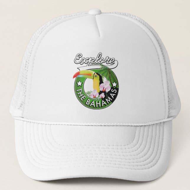 Utforska Bahamas-logotypen Keps (Framsida)