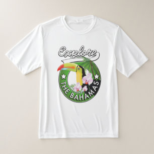 Utforska Bahamas-logotypen T Shirt