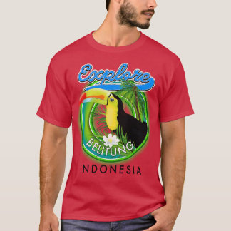 utforska Belitung-öbelitung-resan T Shirt