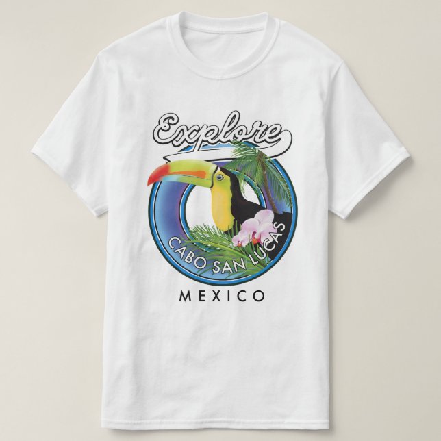 utforska bokosan lucas mexico-resplåster t shirt (Design framsida)