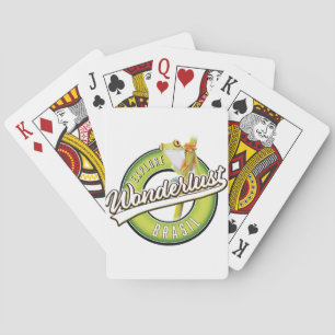 utforska brazil wonderlustbilsmagnet poster casinokort