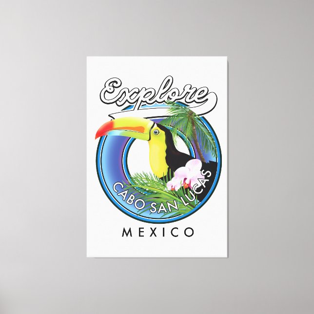 utforska cabo san lucas mexiko resa lapp canvastryck (Framsida)