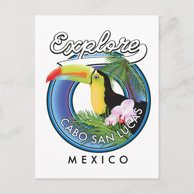 utforska cabo san lucas mexiko resa lapp vykort (Framsida)