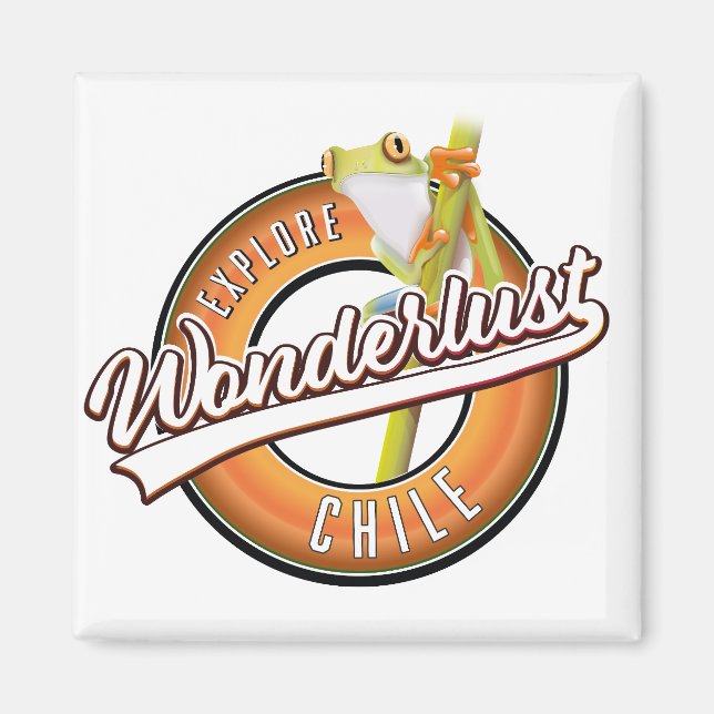 utforska Chiles underkläder Magnet (Framsidan)