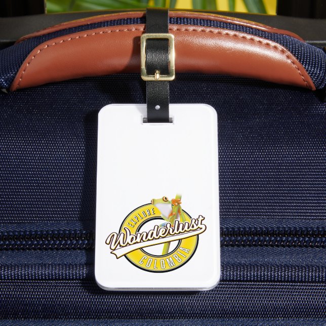 utforska Colombias underkläder Bagagebricka (Framsida Insitu 2)