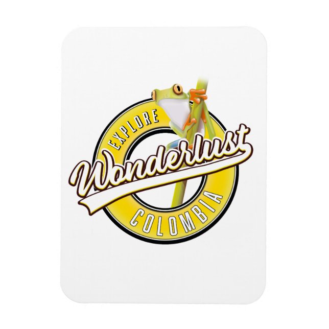utforska Colombias underkläder Magnet (Vertikal)