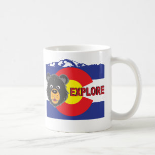 Utforska Colorado Kaffemugg