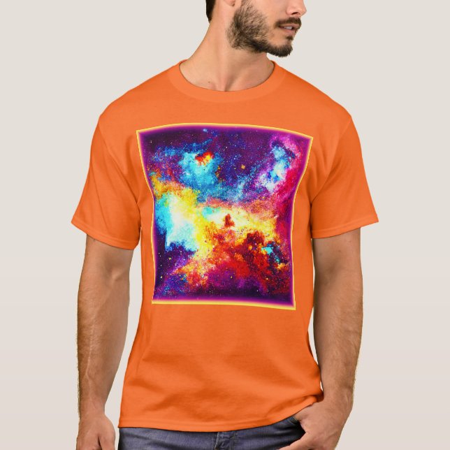Utforska de ljusaste Nebulae. Köp nu T Shirt (Framsida)