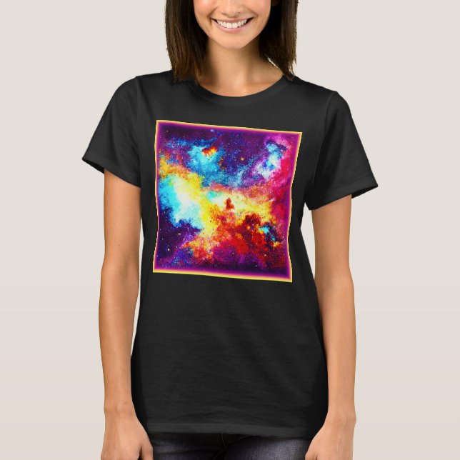 Utforska de ljusaste Nebulae. Köp nu T Shirt (Framsida)