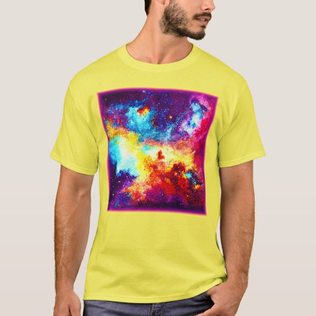 Utforska de ljusaste Nebulae. Köp nu T Shirt (Framsida)