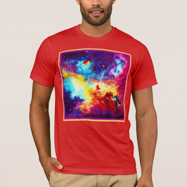 Utforska de ljusaste Nebulae. Köp nu T Shirt (Framsida)