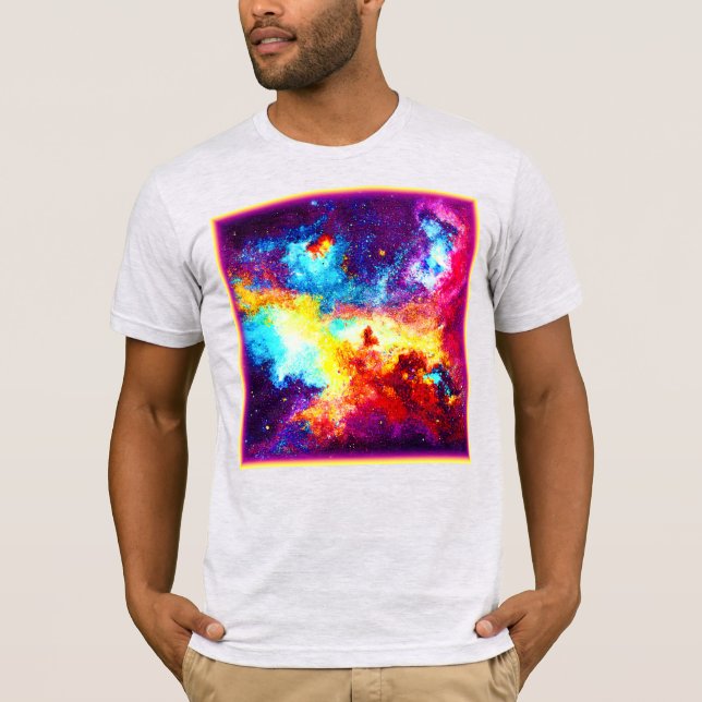Utforska de ljusaste Nebulae. Köp nu T Shirt (Framsida)