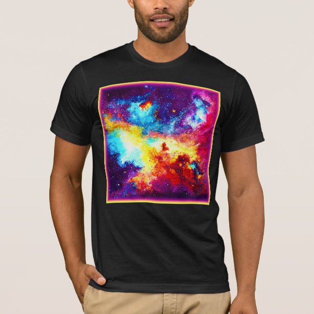 Utforska de ljusaste Nebulae. Köp nu T Shirt (Framsida)