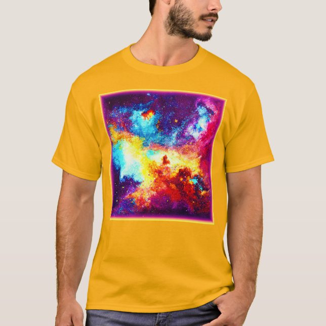 Utforska de ljusaste Nebulae. Köp nu T Shirt (Framsida)