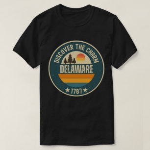Utforska Delaware - Design för alla älskare T Shirt