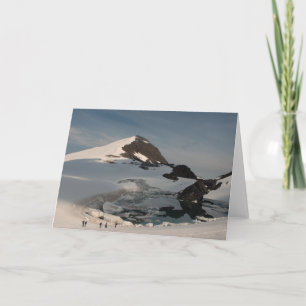 Utforska den superglacial sjön Linda Kort