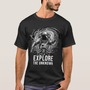Utforska Det Okända Astronaut T-Shirt Space Gala