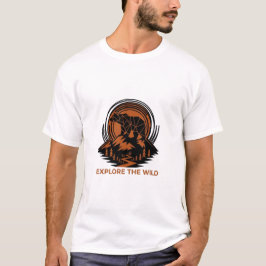 Utforska det vilda. t shirt