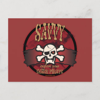 Utforska din inre pirat vykort