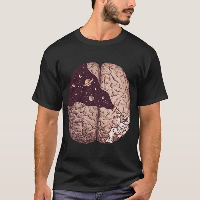 Utforska ditt universum t shirt (Framsida)
