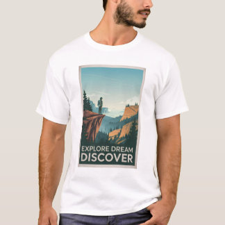Utforska drömupptäckten t shirt