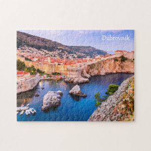 Utforska Dubrovniks historiska skönhet Pussel