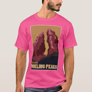 Utforska Dueling Peaks T Shirt