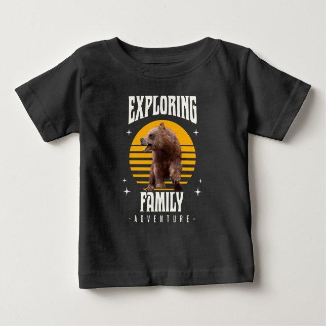 Utforska familjen Äventyr T Shirt (Framsida)