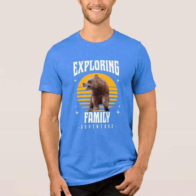 Utforska familjen Äventyr T Shirt (Framsida)