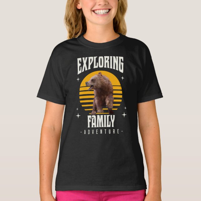 Utforska familjen Äventyr T Shirt (Framsida)