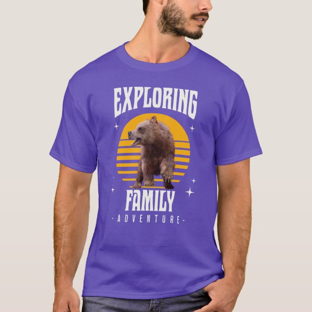 Utforska familjen Äventyr T Shirt (Framsida)