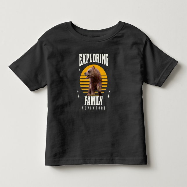 Utforska familjen Äventyr T Shirt (Framsida)
