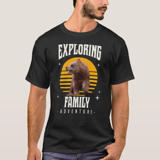 Utforska familjen Äventyr T Shirt (Framsida)