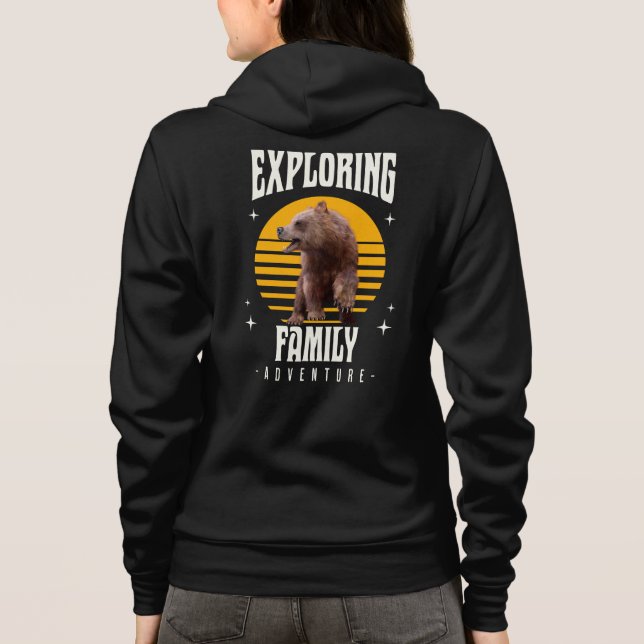 Utforska familjen Äventyr T Shirt (Baksida)