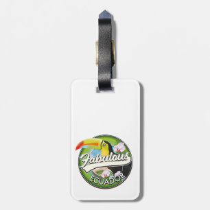 Utforska fantastisk Ecuadors logotyp Bagagebricka