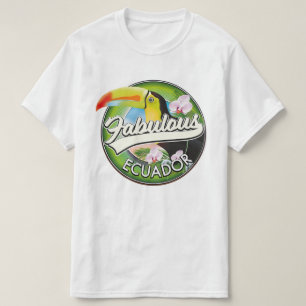 Utforska fantastisk Ecuadors logotyp T Shirt