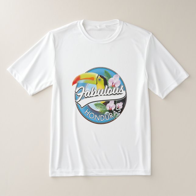Utforska fantastisk Honduras-logotyp T Shirt (Laydown)