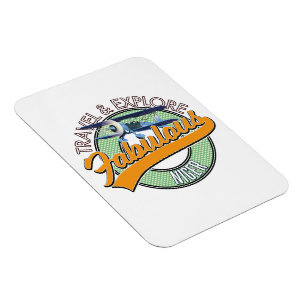 utforska fantastisk Niger-logotyp Magnet