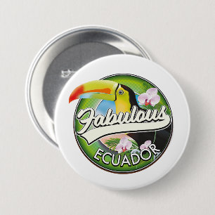 Utforska fantastiska Ecuador logotyp Knapp