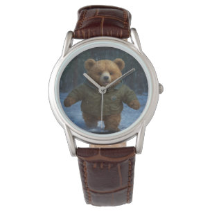Utforska för barn för Nalle Art Armbandsur