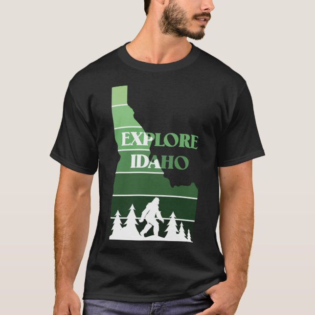 Utforska Idaho T Shirt (Framsida)