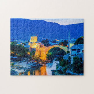 Utforska ikonbron i Mostar Pussel