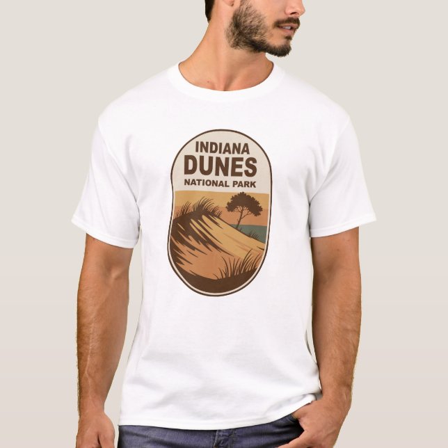Utforska Indiana Dunes nationalpark T Shirt (Framsida)
